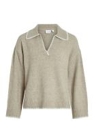 Viyazmin Detail Knit/Ka Vila Beige