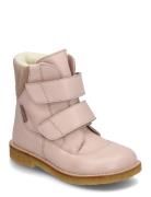 Boots - Flat - With Velcro ANGULUS Pink