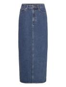 Evianna Denim Maxi Skirt Bardot Blue
