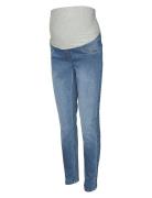 Mloslo Skinny Jeans Mamalicious Blue