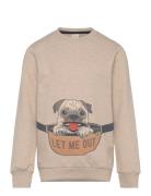 Sweatshirt Ls Minymo Beige