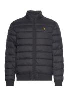 Funnel Neck Wadded Jacket Lyle & Scott Black