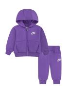 Nike Full-Zip Club Set Nike Purple