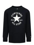 Converse Essentials Long Sleeve Tee Converse Black