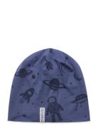 Bamboo Beanie Blue Astronaut Geggamoja Blue