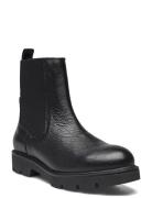 Biaothilia Chelsea Boot Tumbled Leather Bianco Black