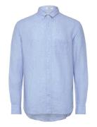 Reg Linen Shirt GANT Blue