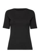 Women Bamboo S/S T-Shirt Slim Fit URBAN QUEST Black