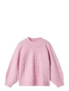 Nkfnadalie Ls Knit Name It Pink