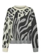 Vmkai Ls O-Neck Pullover Ga Boo Vero Moda Patterned