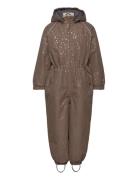 Polyester Junior Suit - Glitter Mikk-line Brown