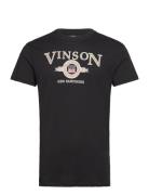 Jeffrey Reg Cot Vin M Tee VINSON Black