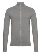 Ecovero L/S Zip Cardigan Lindbergh Grey