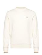 Crew Neck Sweatshirt Fred Perry White