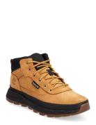 Mid Lace Up Sneaker Timberland Brown