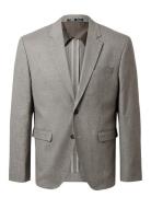 Slhreg-Odell Twill Blz Selected Homme Grey