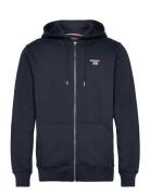 Liam Zip Hood Sebago Navy