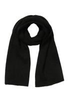 Slfmaline Lano Knit Scarf Noos Selected Femme Black