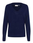 Kamerana Pullover Kaffe Navy