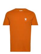 Halloween Embroidery Tee S/S Lindbergh Orange