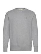 Reg Emb Archive Shield Cneck GANT Grey