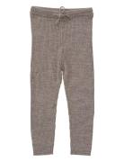 Merino Classic Rib Leggings W. Drawstrings Copenhagen Colors Grey