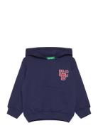 Sweater W/Hood United Colors Of Benetton Navy