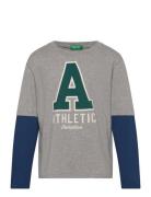 T-Shirt L/S United Colors Of Benetton Grey