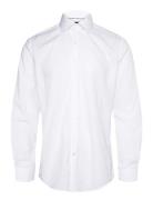 Plain Fine Shirt L/S Lindbergh White