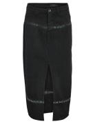 Nmkath Nw Tie Die Long Skirt Vi490Bl NOISY MAY Black