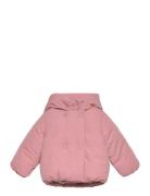 Anorak With Fur-Effect Lining Mango Pink