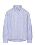 Striped Shirt Mango Blue