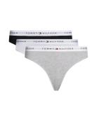 3 Pack Thong Tommy Hilfiger Grey