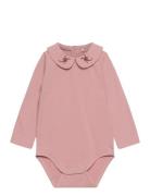 Body Ls W. Collar Fixoni Pink