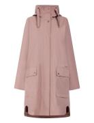 Adria Wns Parka Didriksons Pink