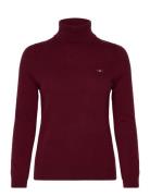 Extrafine Lambswool Rollneck GANT Burgundy