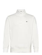 Emb Archive Shield Half Zip GANT White