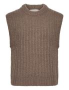 Curly Wool Rib Slip Over GANT Brown