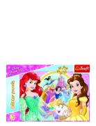 Trefl 100 Bit Glitter Princess Trefl Patterned