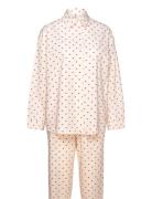 Amor Pyjamas Set Becksöndergaard Cream