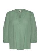 Kajollia Blouse Kaffe Green