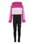 Jg 3S Tib Fl Ts Adidas Sportswear Pink