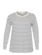 Kcwinni Ls T-Shirt Kaffe Curve White