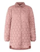 Betina Wns Parka Didriksons Pink