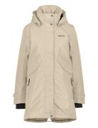 Indra Wns Parka Didriksons Beige