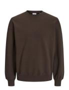 Jjeurban Edge Sweat Crew Neck Noos Jack & J S Brown