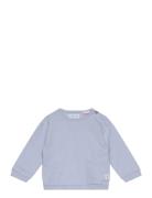 Cotton Sweatshirt With Pockets Mango Blue