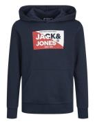 Jjnolan Sweat Hood Jnr Jack & J S Navy