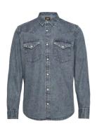 Regular Western Shirt Lee Jeans Blue