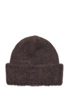 Oma Beanie Becksöndergaard Brown